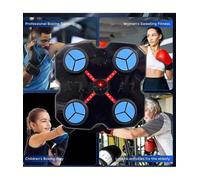 Music Boxing Machine per bambini e adulti con guanti inclusi, macchina da boxe