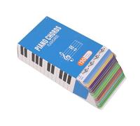 Music Cards, Flash Cards, Clear Printing Color Coded Study Aid Vibrant Design Easy Reference, Note Reading Tool for Beginners, Pianoforte, 5,51 x 3,94 x 1,97 pollici