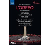 Music Dvd Claudio Monteverdi - L'Orfeo