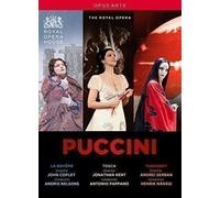 Music Dvd Giacomo Puccini - Box Set: La Boheme, Tosca, Turandot