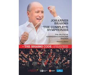 Music Dvd Johannes Brahms - The Complete Symphonies (3 Dvd)