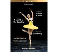 Music Dvd Royal Ballet: Scenes De Ballet / A Month In The Country / Rhapsody