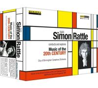 Music Dvd Simon Rattle: Conducts And Explores Music Of The 20th Century (5 Dvd)