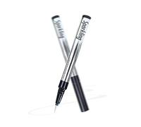 Music Flower Eyeliner Pearlescent, Matita Eyeliner Liquida Impermeabile e Senza Sbavature, Punta a Pennello Flessibile per un Facile Controllo, Multi-Uso in Una Sola Penna, Argento