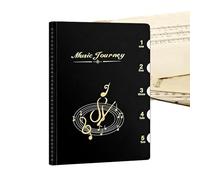 Music Folder - A4 Music Sheet Storage Binder, Choral Holder Folder for Presentation, Business, School, Work, Band, Choral, Travel, Meeting Room, Performance Use, 10.04x12.6 Inches