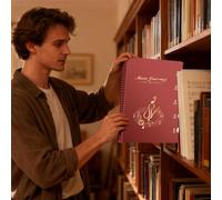 Music Folder | Organizzatore A4 per Spartiti da Conservare - Portafogli per Coro - Ideale per Presentazioni Ufficio Scuola Band Coro Viaggio Sala Riunioni Esibizioni