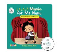 Music for Ms. Nunu: Stem Baby Board Book | Interactive Lift-the-flap Book for Toddlers | Builds Vocabulary | Birthday Gift for Kids, Infants, and Newborns (Ages 0-4)