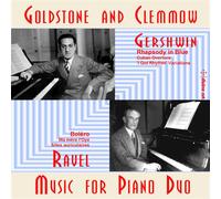 Music For Piano Duo - Goldstone And Clemmow: Gershwin, Ravel (Audio Cd)