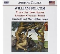 Music for Two Pianos: Recuerdos, Frescoes, Sonata (Bergmann) (CD) Album