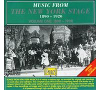Music from the New York Stage 1890-1920, Vol. 1: 1890-1908 by Various (1993-08-01)
