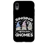 Music Gnome Graphic For Teacher Singing With My Gnomies Custodia per iPhone XR