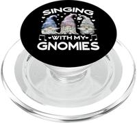 Music Gnome Graphic For Teacher Singing With My Gnomies PopSockets PopGrip per MagSafe