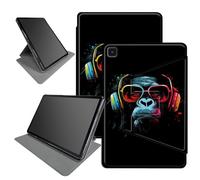Music Gorilla Custodia per Samsung Galaxy Tab A7 Lite 8,7" 2021 Release (modello: SM-T220/T225/T227), supporto pieghevole girevole a 360 gradi con angoli di visualizzazione multipli custodia con