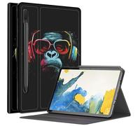 Music Gorilla Custodia per Samsung Galaxy Tab S8 (2022) / Galaxy Tab S7 (2020) 11 pollici, custodia con angoli di visualizzazione multipli con supporto per penna S Auto Sleep/Wake per Galaxy Tab S8