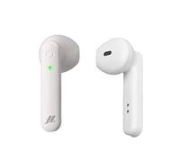 Music Hero Auricolari TWS Beat True Wireless Stereo con Microfono e Tasto Risposta/fine Chiamata, Custodia di Ricarica, Fino a 2.5 Ore di ascolto Musica, Bianco