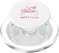 Music Is My Happy Place Musicale Note Musicali Amore Musica PopSockets PopGrip per MagSafe