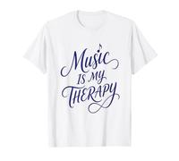 Music Is My Therapy - Testo della Canzone Melody Healing Gift Maglietta