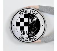 Music Is Vita - Ska - Cuscino Rotondo - Due Taglie Disponibili