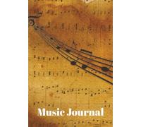 Music Journal: Lined & Music Staff Pages for Lyrics, Music Composition, and Songwriting | Notebook for Musicians, Composers & Music Students