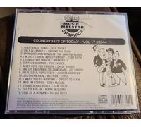 Music Maestro #6344 Country Hits Vol. 14 Karaoke CDG-OOP
