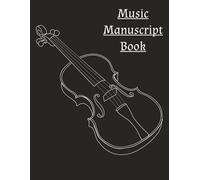 Music Manuscript Book: Blank sheet Music Notebook | Music Composition Notebook designed for Musicians, Composers and All Ages Students | 100 Pages | 7 Staves per Page | Full 8,5'' wide x 11'' high