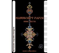 Music Manuscript Paper Sheets Notebook: Music composition for Musician and Students, 150 White Blank Music Sheets, Size 6” x 9”, 10 Staves per Page