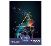 Music Notation Jigsaw Puzzle Impossibili 1000Pcs Decorazione Per La Casa. Giochi Rilassamento E Intelligence Per Adulti E Bambini Da 12 Anni 38x26cm/1000pcs