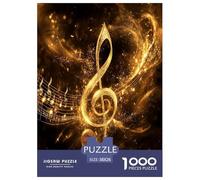 Music Notation Jigsaw Puzzle Impossibili 1000Pcs Decorazione Per La Casa. Giochi Rilassamento E Intelligence Per Adulti E Ragazzi Da 14 Anni 38x26cm/1000pcs