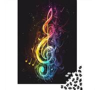 Music Note 1000Pcs Adulti Puzzle Giochi Rilassamento E Intelligence Puzzle Per Gioco Familiare Regalo Per Amore E Amico Puzzle Di Legno Sostenibile 1000pcs (75x50cm)