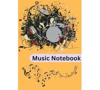 MUSIC NOTEBOOK: 100 Pages with 9 Pentagrams per Page - Large A4 Format