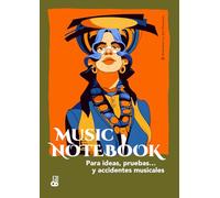 MUSIC NOTEBOOK Para ideas, pruebas… y accidentes musicales: Cuaderno de música con pentagramas para composición y bocetos