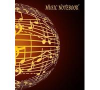 Music Notebook :Your Perfect Guide to Musical Composition".7 Lines, 8.5x11 inches size and 100 pages to Write, Arrange, and Compose Music.