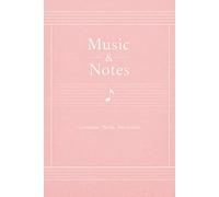 Music & Notes: A Composition Notebook for Writing and Creating Music | Heathered Pink Cover