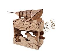 Music Park Puzzle In Legno 3D Balena Scatola Musicale Per Adulti E Adolescenti 14+, Arte DIY, Regalo, Decorazione Per La Casa