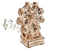 Music Park Rompecabezas Puzzle 3D Kit Con Manualidades E Modellini Da Costruire Come La Ruota Della Fortuna Sono Costruzioni Legno Per Adulti E Regali Originali Per Donna