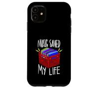 Music Saved My Life Vinile Records Lovers Custodia per iPhone 11