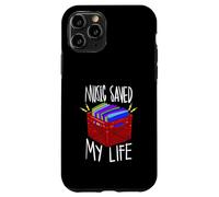 Music Saved My Life Vinile Records Lovers Custodia per iPhone 11 Pro
