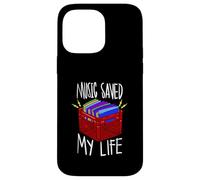 Music Saved My Life Vinile Records Lovers Custodia per iPhone 14 Pro Max