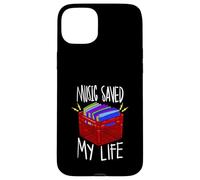 Music Saved My Life Vinile Records Lovers Custodia per iPhone 15 Plus
