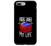 Music Saved My Life Vinile Records Lovers Custodia per iPhone 7 Plus/8 Plus