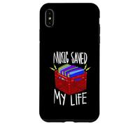Music Saved My Life Vinile Records Lovers Custodia per iPhone XS Max