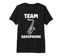 Music Saxophonist Simple Quote Team Saxophone Maglietta Premium
