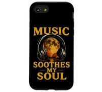 Music Soul Cuffie Moon Retro Sound Healing Custodia per iPhone SE (2020) / 7/8