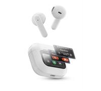 Cellularline Auricolare TWS con Display Touch - Bianco