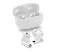 Music Sound DRIFT auricolari Bluetooth wireless in-ear con custodia compatta colorata, auto pairing, comandi touch, fino a 22 ore di riproduzione, ottimali per musica e chiamate, bianco