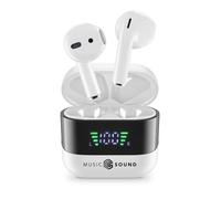 Cellular Line Cuffie Wireless Bluetooth MusicSound Spark BTMSTWSSPARKW Bianco