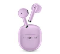 Music Sound, BREEZE Auricolari Bluetooth Wireless con Case Colorata e Touch Control, Fino a 20 Ore Playtime, Auto Pairing, Design a Capsula, Compatti e Portatili