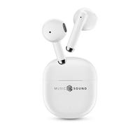 Music Sound, BREEZE Auricolari Bluetooth Wireless con Case Colorata e Touch Control, Fino a 20 Ore Playtime, Auto Pairing, Design a Capsula, Compatti e Portatili
