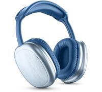 Music Sound | Cuffie Bluetooth MAXI2 | Cuffie Wireless on Ear Bluetooth 5.0 - Play Time 22h - Charging Time 1,5h - Microfono Integrato - Comandi sul Padiglione e Archetto Regolabile, Colore Blu