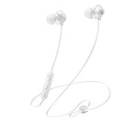 Music Sound Cuffie PUMP, Auricolare Bluetooth Universale con Remote control - Durata Batteria 6 Ore - Bianco